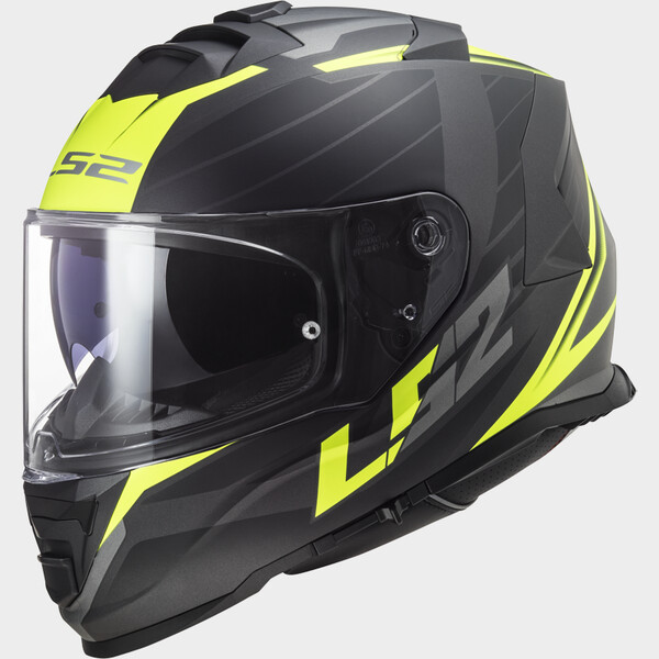 KASK LS2 FF800 STORM II NERVE M.BL. H-V YEL-06