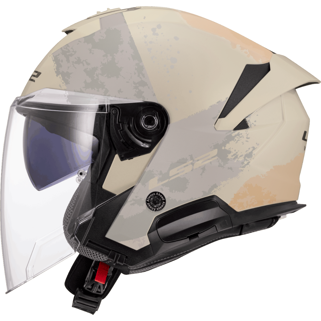 KASK LS2 OF618 VERSO II AQUA IVORY