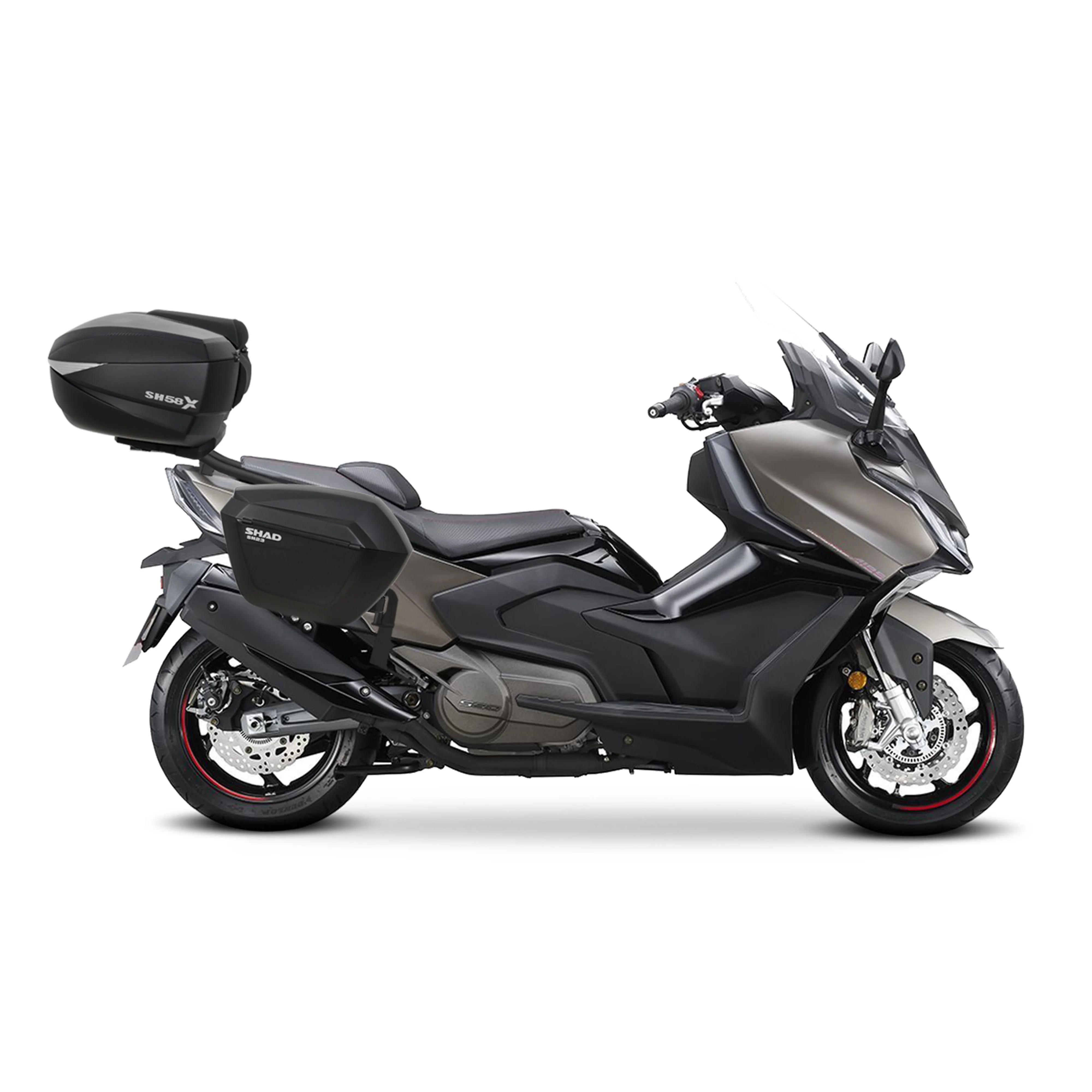 STELAŻ KUFRA BOCZNEGO 3P SHAD DO KYMCO AK 550 PREM