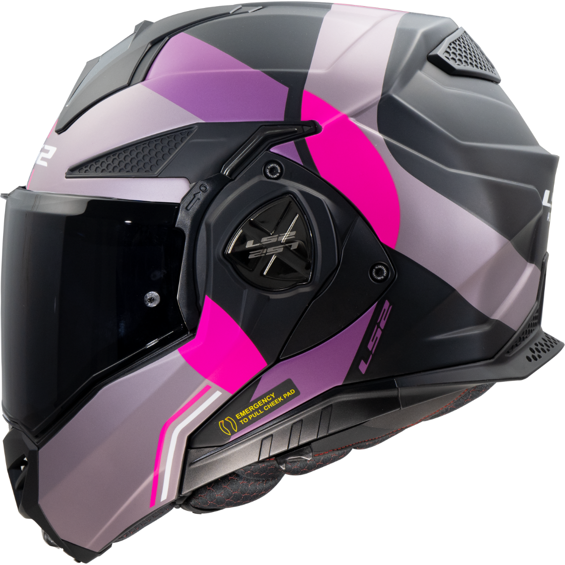 KASK LS2 FF901 ADVANT X ULTRA M.GREY PURPLE-06