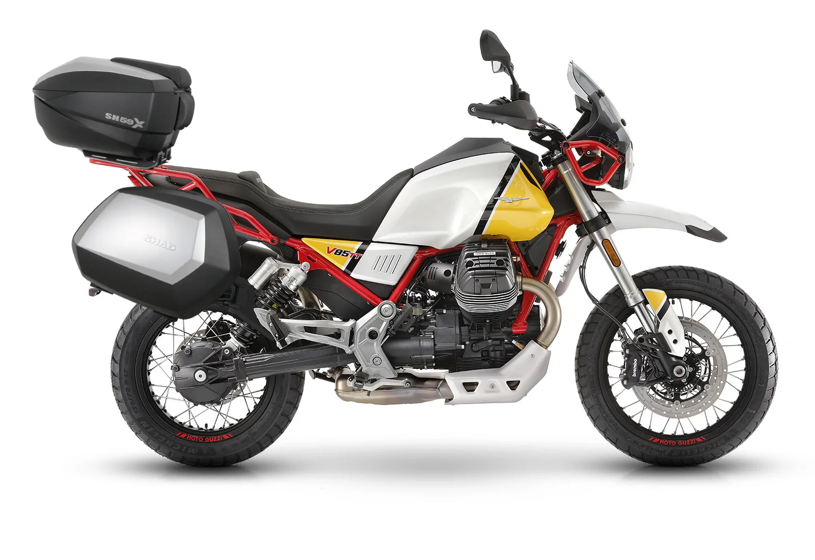 STELAŻ KUFRA BOCZNEGO 4P SHAD TERRA DO MOTO GUZZI