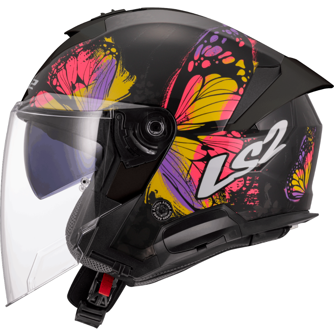 KASK LS2 OF618 VERSO II WINGZ BLACK YELLOW