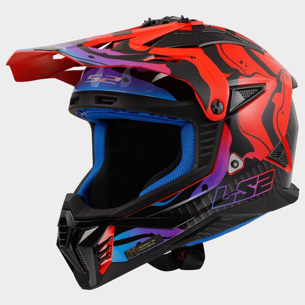 KASK LS2 MX708 FAST II WASH GLOSS RED