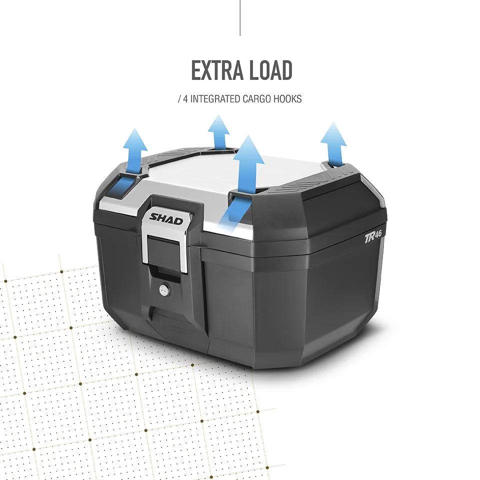 KUFER SHAD TERRA TR46 NAKŁADKA ALUMINIUM