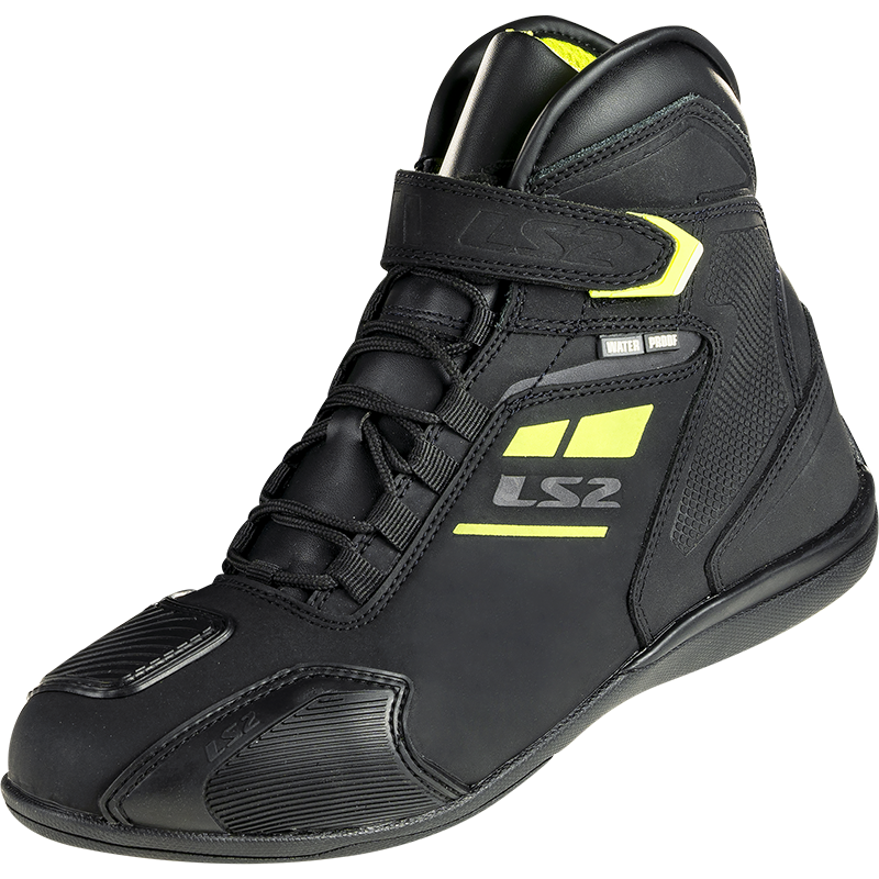 BUTY LS2 GARRA LADY WP BLACK H-V YELLOW