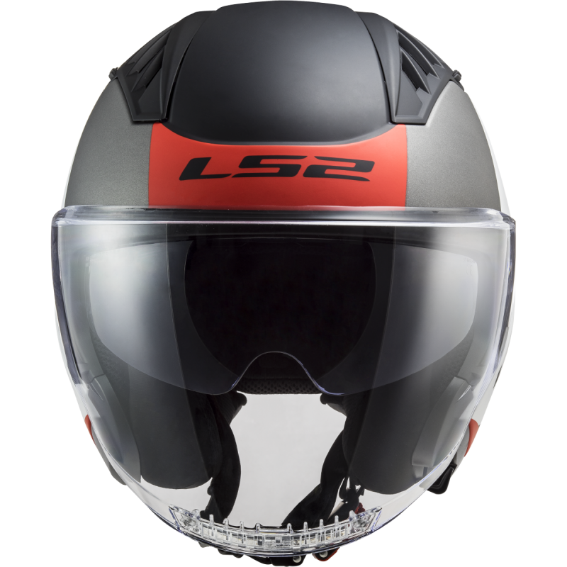 KASK LS2 OF600 COPTER II URBANE M.WHITE RED-06 XXL