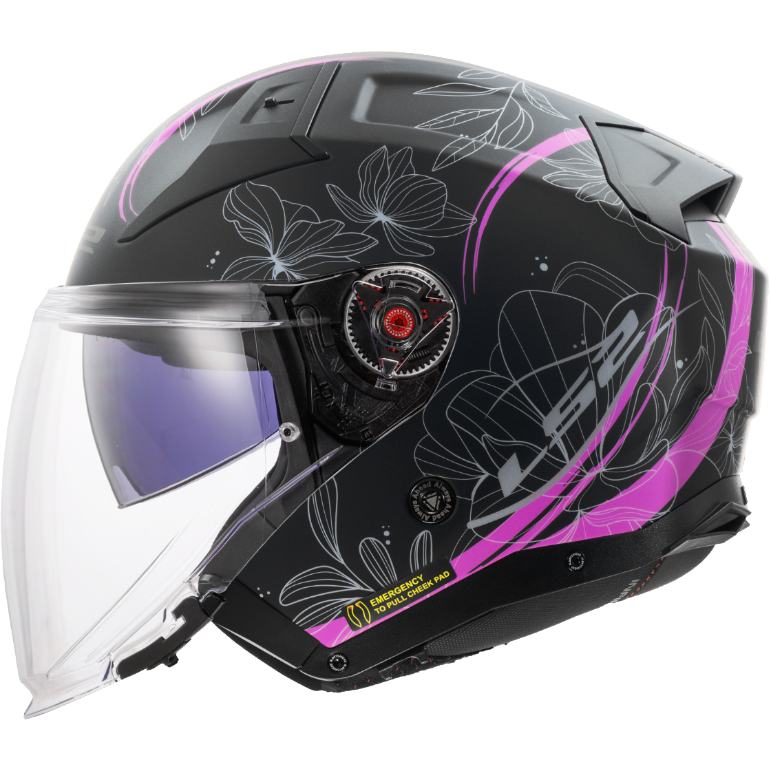 KASK LS2 OF603 INFINITY II LOTUS MATT PINK