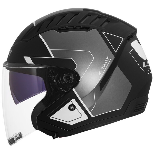KASK LS2 OF600 COPTER II TANGO GREY L