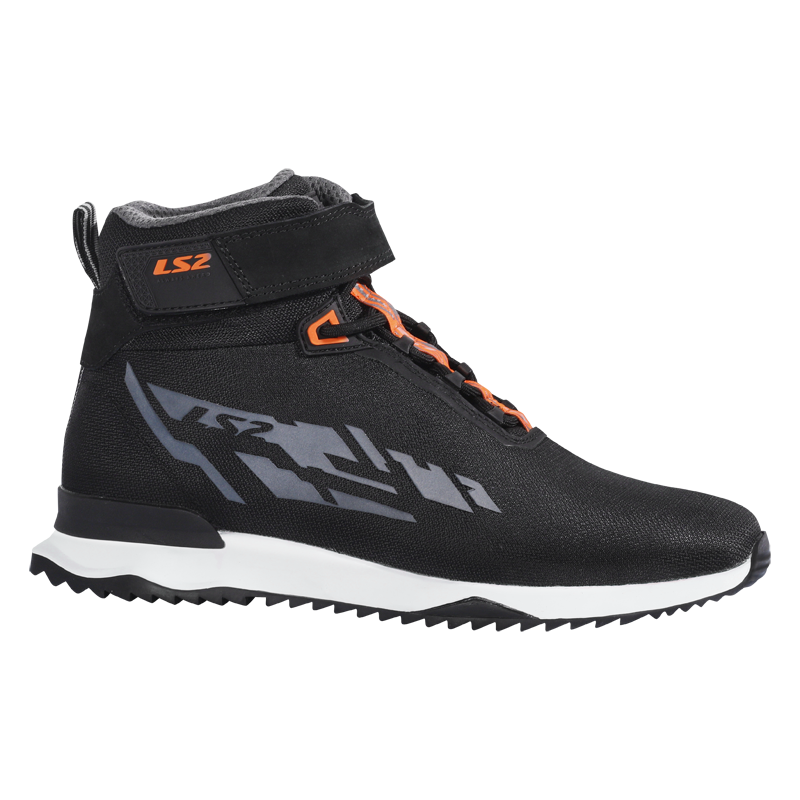 BUTY LS2 ACRUX MAN BLACK H-V ORANGE
