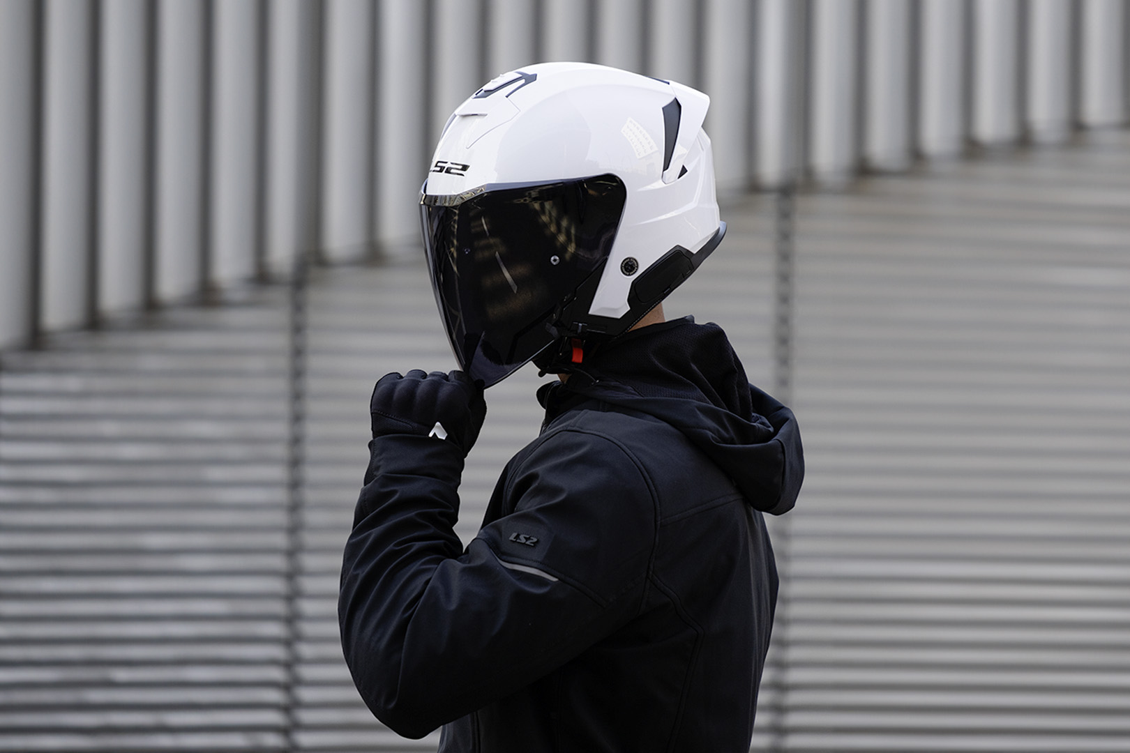 KASK LS2 OF618 VERSO II VENTUR GREY