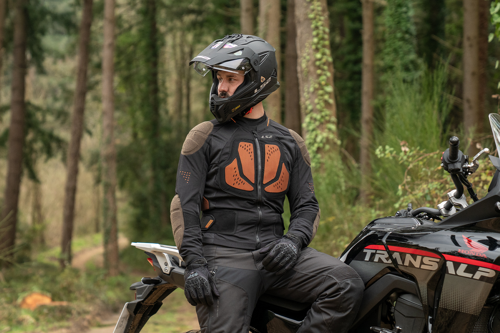 KURTKA LS2 X-TERRAIN LADY BLACK GREY