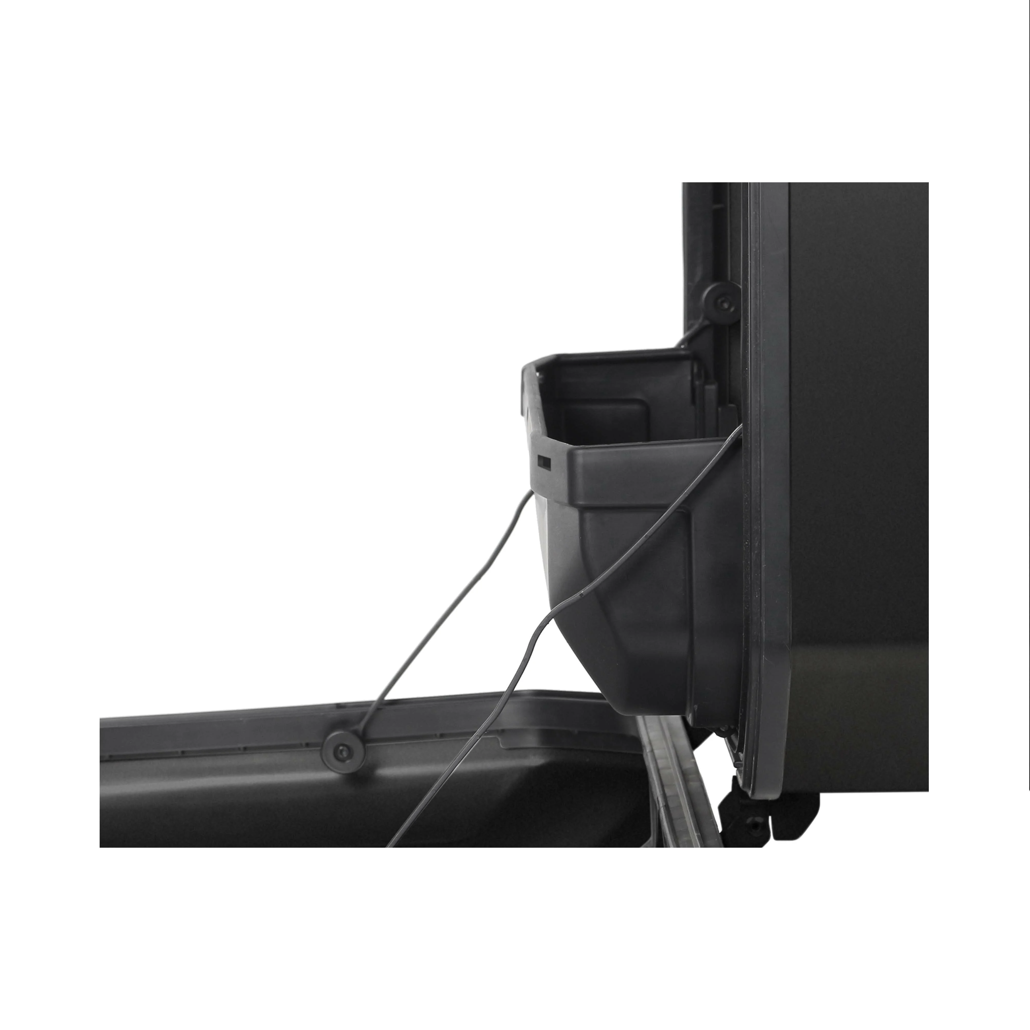 KUFER SHAD TERRA BLACK BOCZNY TR36 ALUMINIOWY LEWY