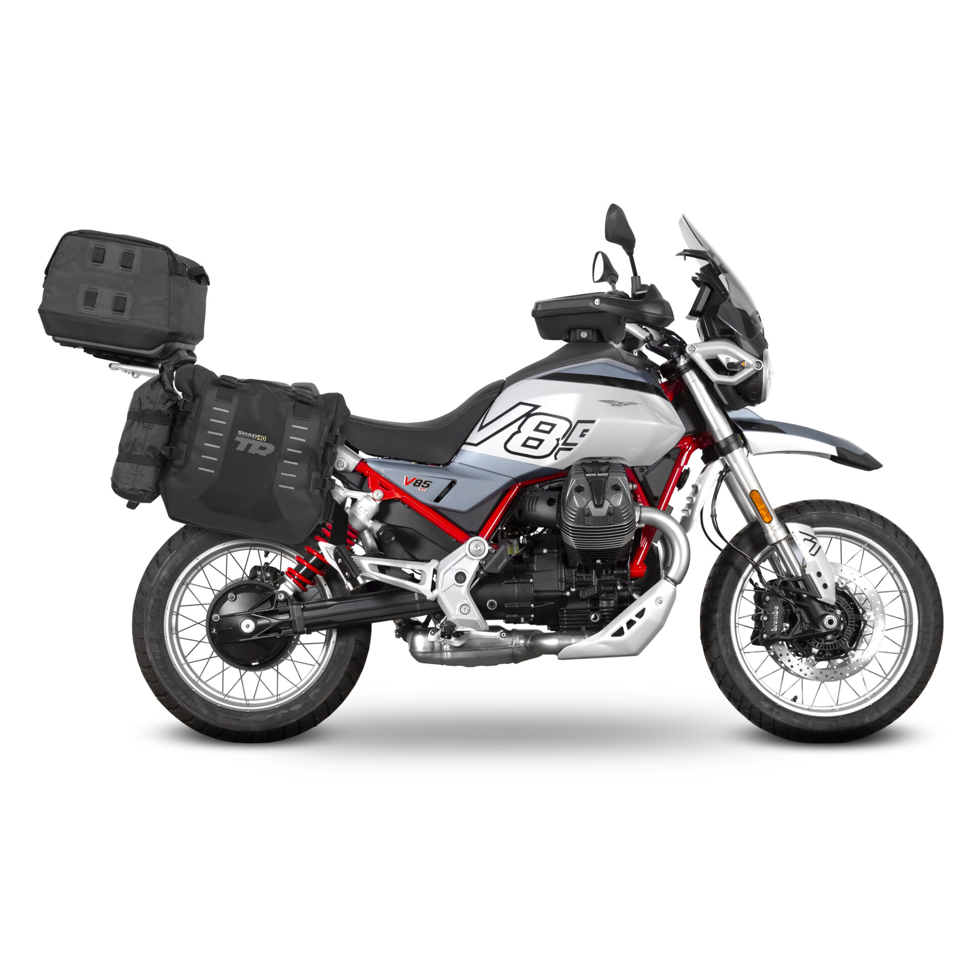 STELAŻ KUFRA BOCZNEGO 3P SHAD DO MOTO GUZZI V85 TT