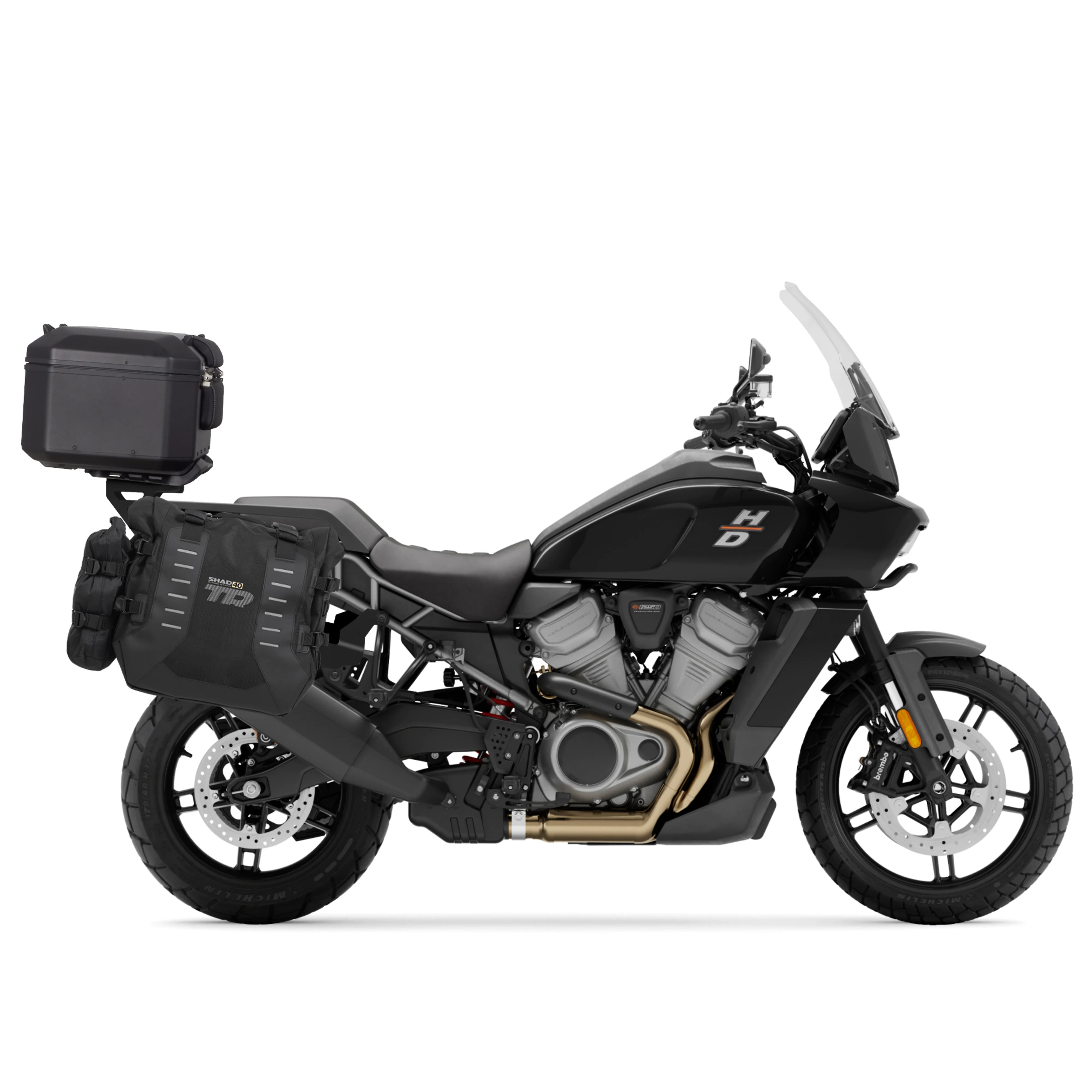 STELAŻ KUFRA BOCZNEGO 4P SHAD TERRA DO HARLEY PAN