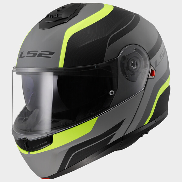 KASK LS2 FF908 STROBE II MONZA M.BL. H-V YEL-06