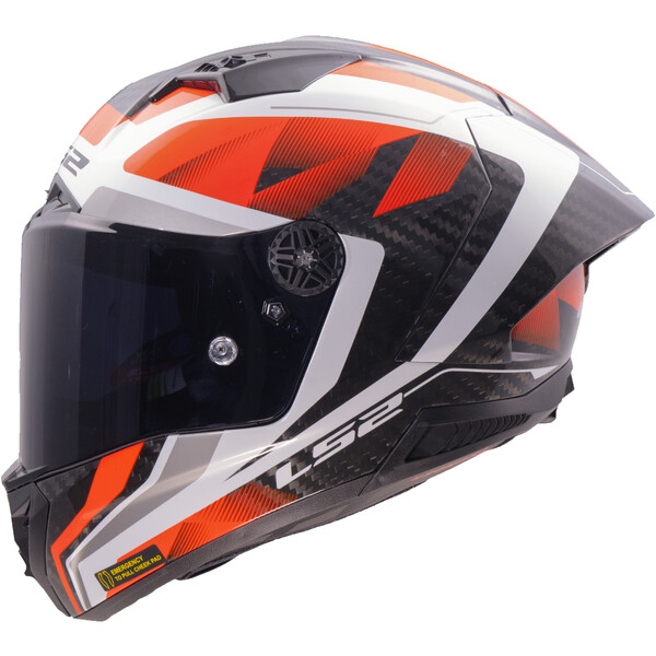 KASK LS2 FF805 THUNDER GP AERO RAUTE WH.RED-06