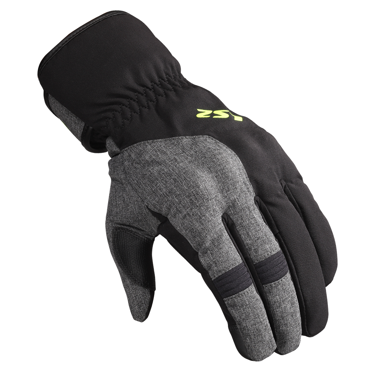 RĘKAWICE LS2 URBS II MAN BLACK GREY YELLOW M