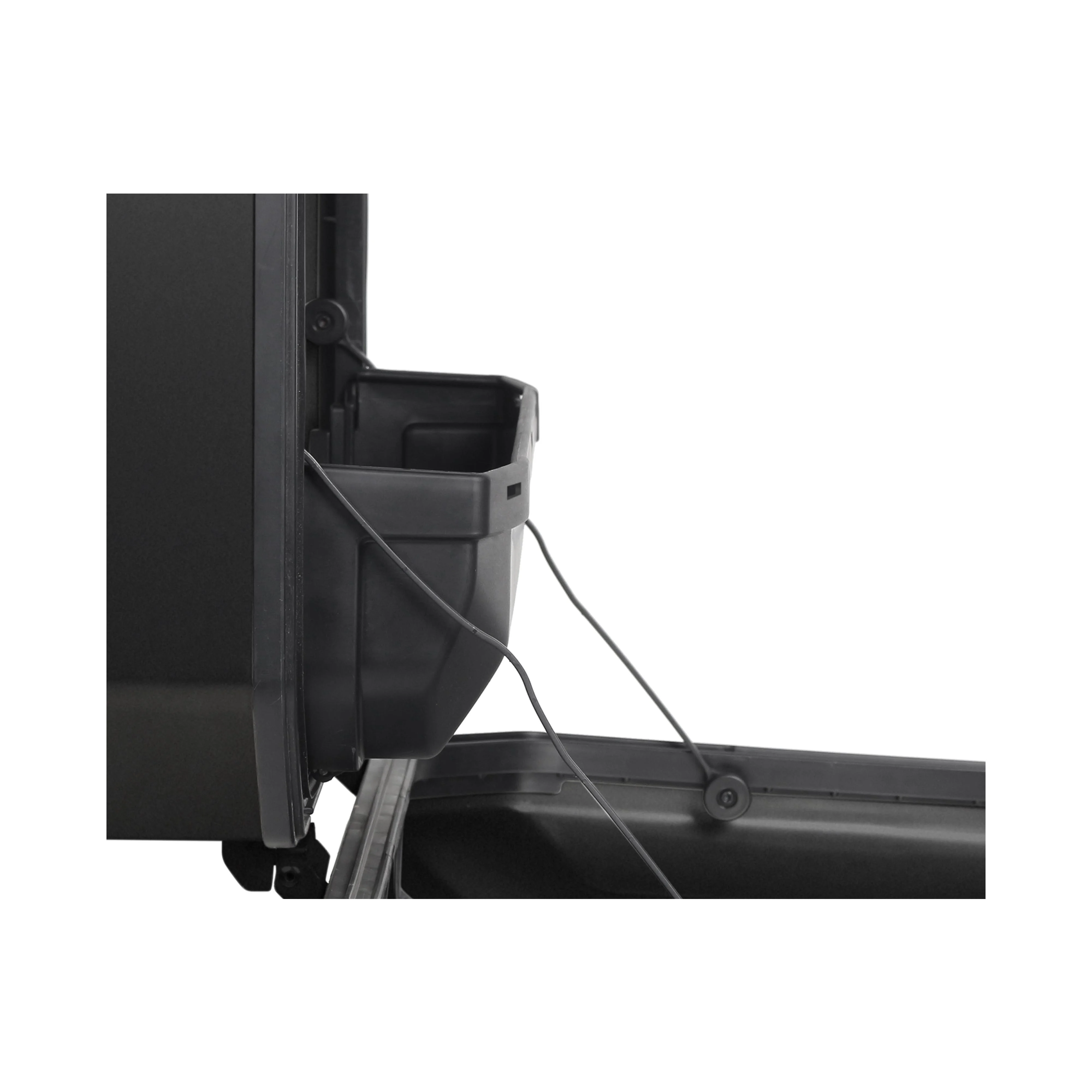 KUFER SHAD TERRA BLACK BOCZNY TR36 ALUMIN. PRAWY