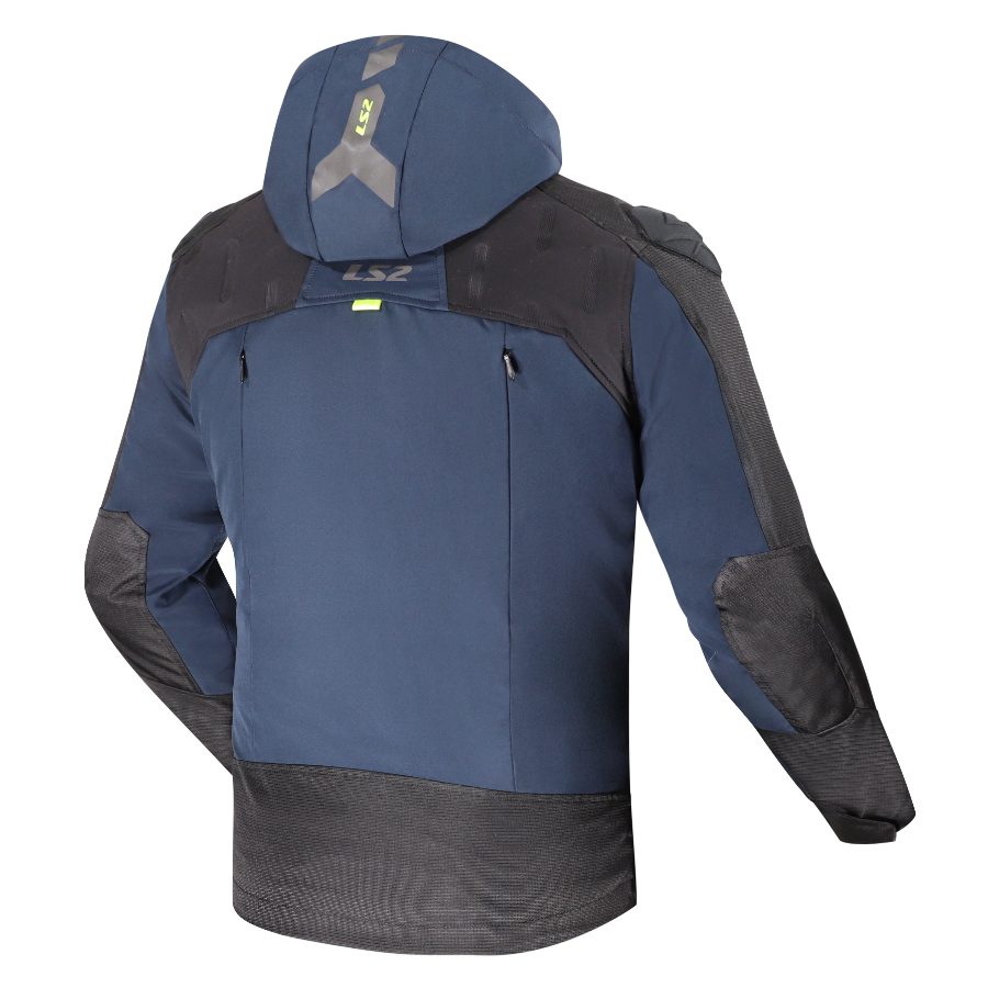 KURTKA LS2 ZIRCONIUM EVO MAN BLUE BLACK YELLOW 4XL