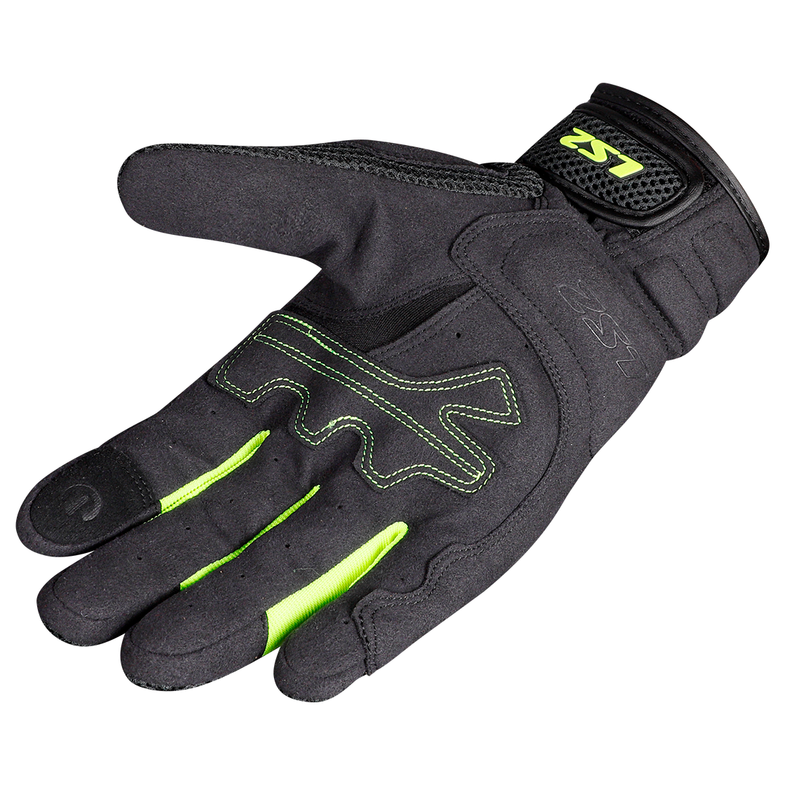 RĘKAWICE LS2 KUBRA MAN GLOVES ANTHR. H-V YEL. M