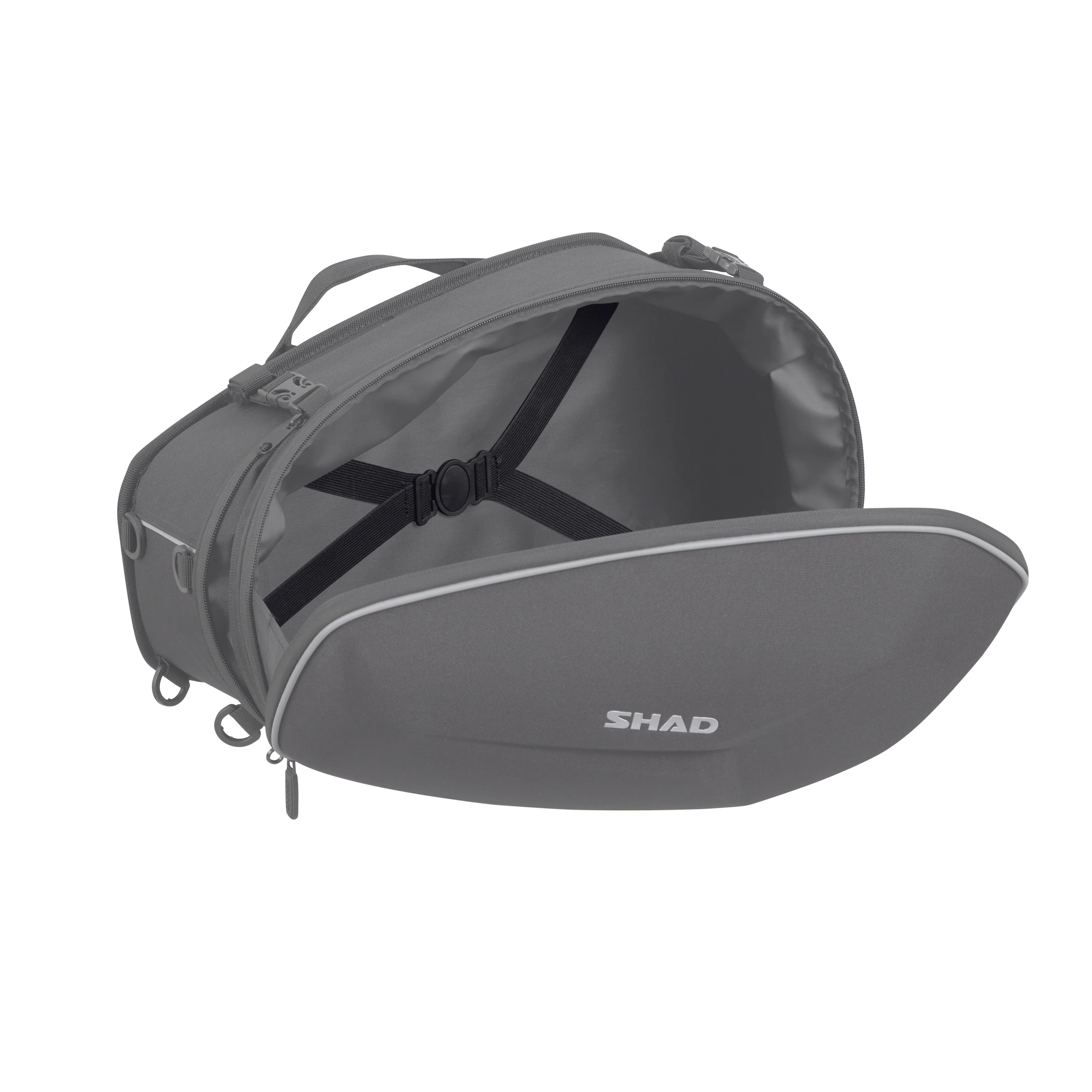 SAKWA BOCZNA SHAD E48 46-58L PÓŁSZTYWNE