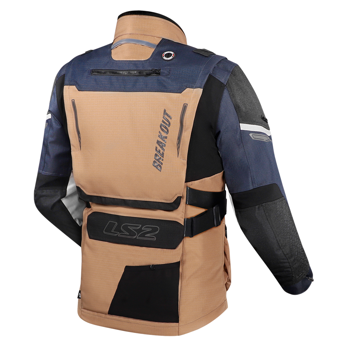 KURTKA LS2 BREAKOUT MAN SAND BLUE GREY