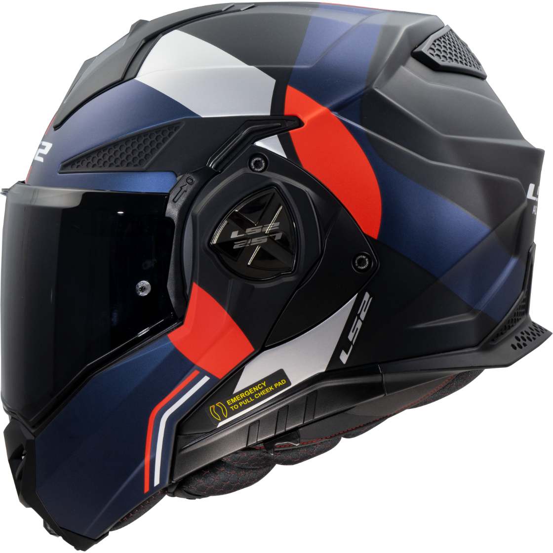 KASK LS2 FF901 ADVANT X ULTRA MATT BLUE RED-06