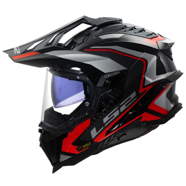 KASK LS2 MX701 EXPLORER C FRONTIER II RED-06