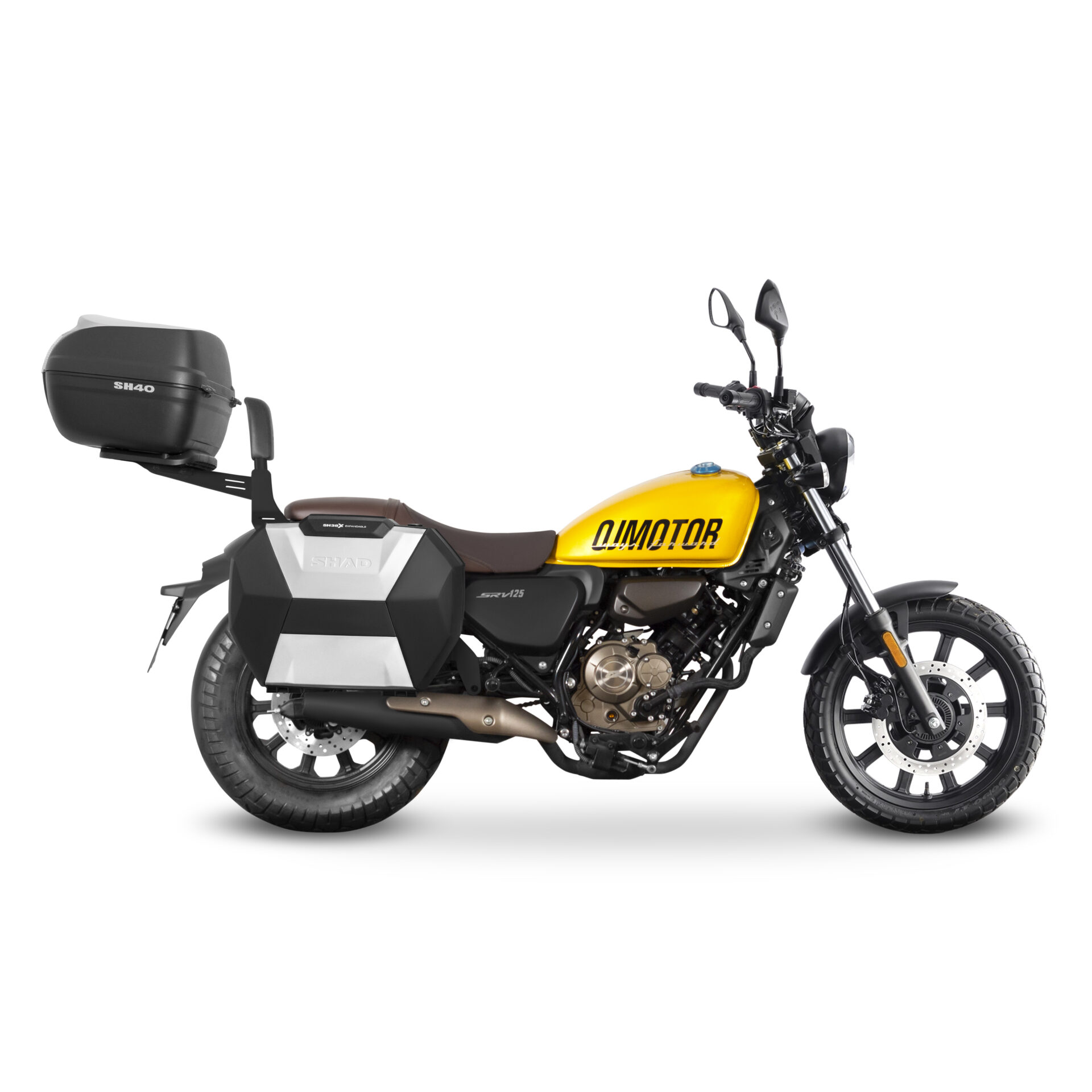 STELAŻ KUFRA BOCZNEGO 3P SHAD DO QJ MOTOR SRV 125