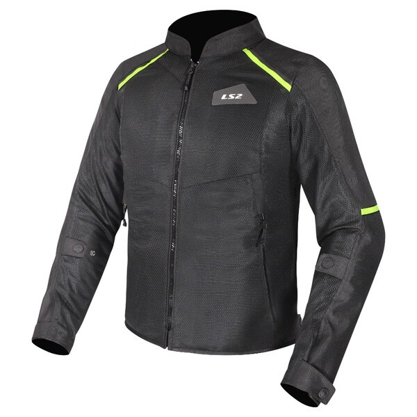 KURTKA LS2 BREEZE MAN BLACK YELLOW