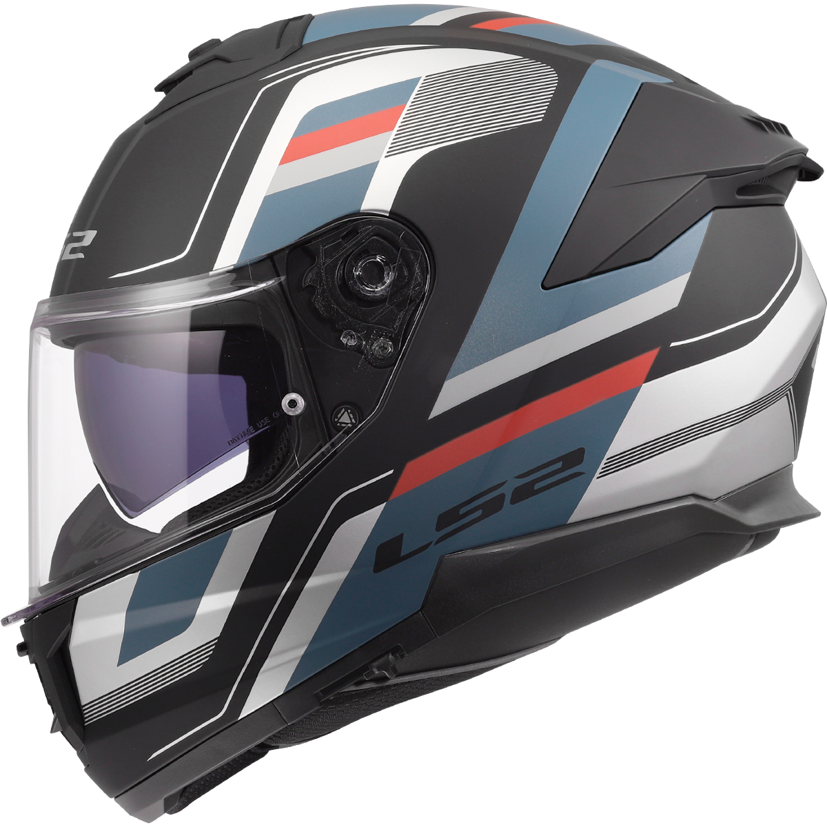 KASK LS2 FF808 STREAM II VINTAGE BLACK PETROL