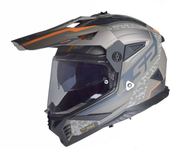KASK LS2 MX702 PIONEER II DEVOR MATT SAND-06