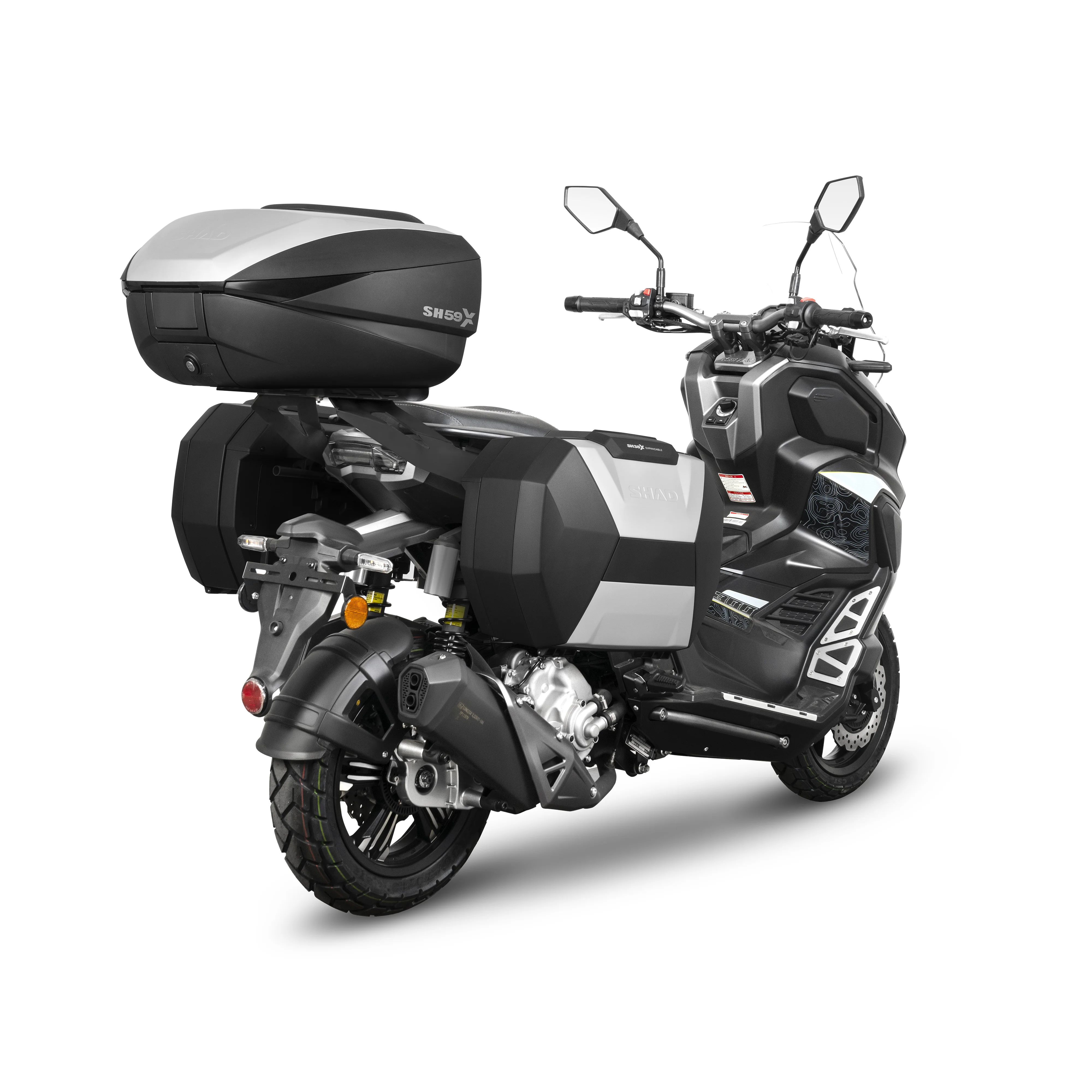 STELAŻ KUFRA TYŁ SHAD DO KEEWAY VIESTE XDV300