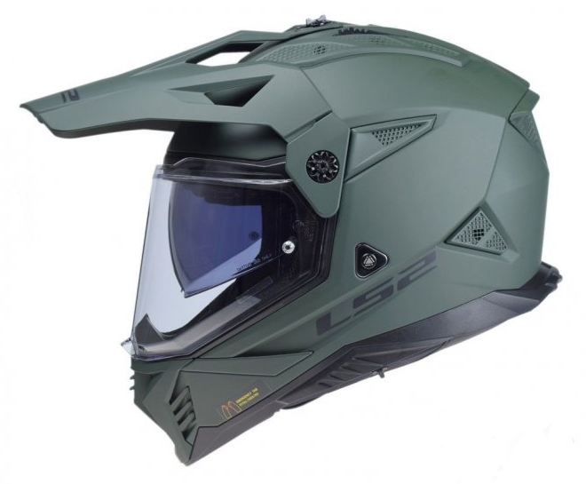 KASK LS2 MX702 PIONEER II SOLID M. MIL. GR.-06 S