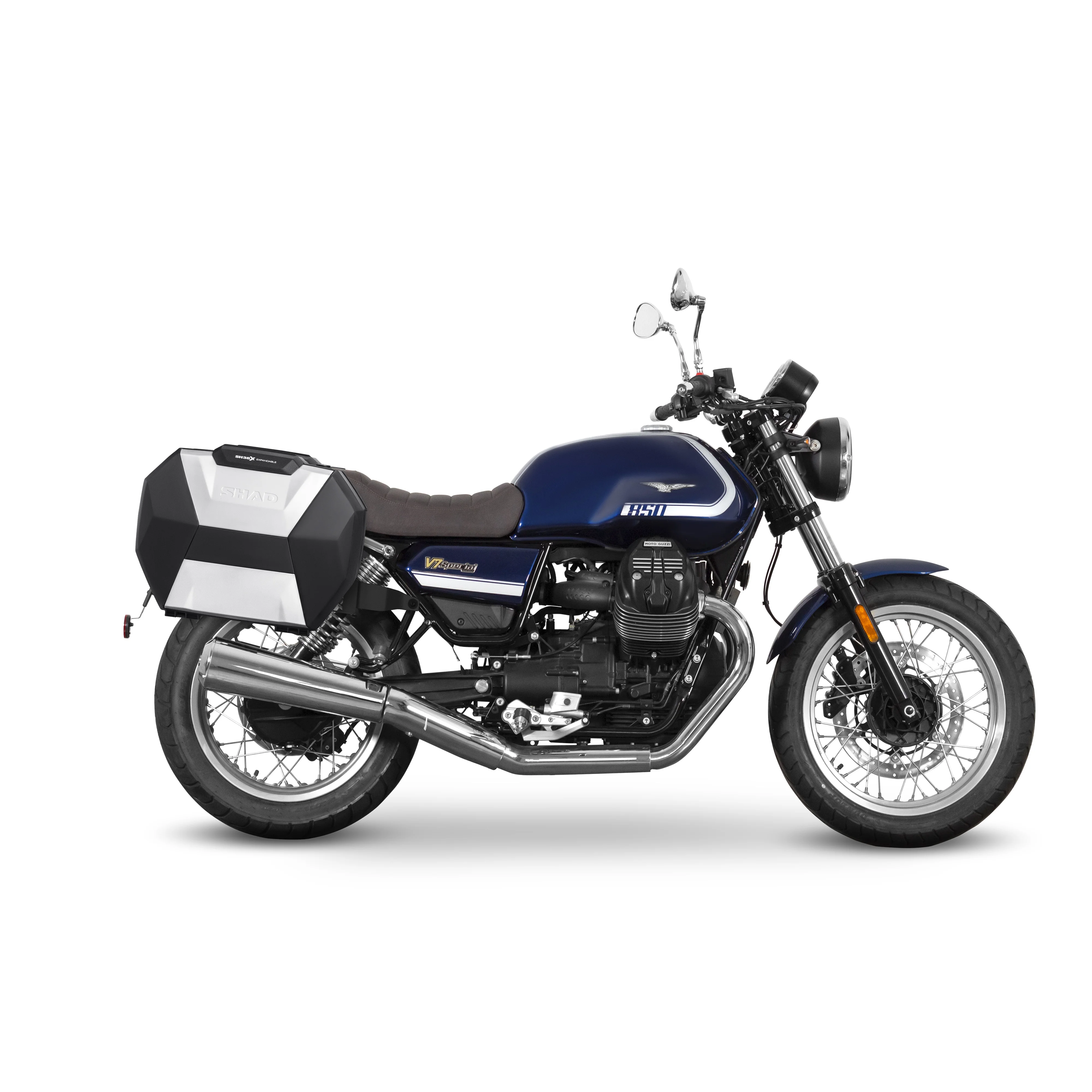 STELAŻ KUFRA BOCZNEGO 3P SHAD DO MOTO GUZZI V7 SPE