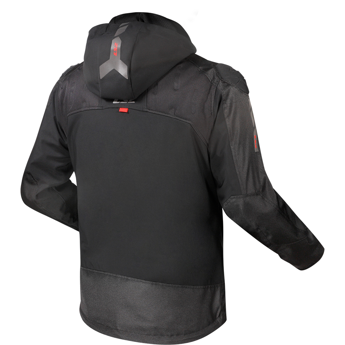 KURTKA LS2 ZIRCONIUM MAN BLACK RED