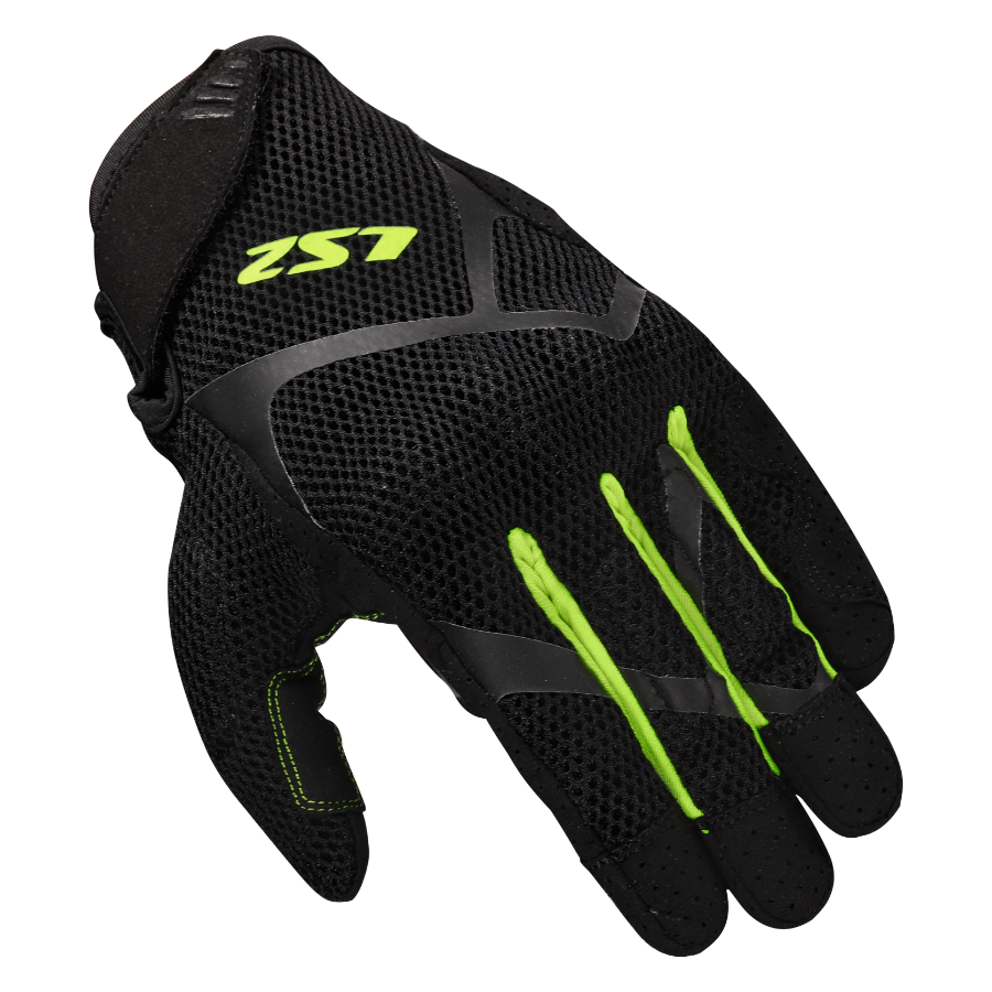 RĘKAWICE LS2 RAY II MAN BLACK H-V YELLOW L