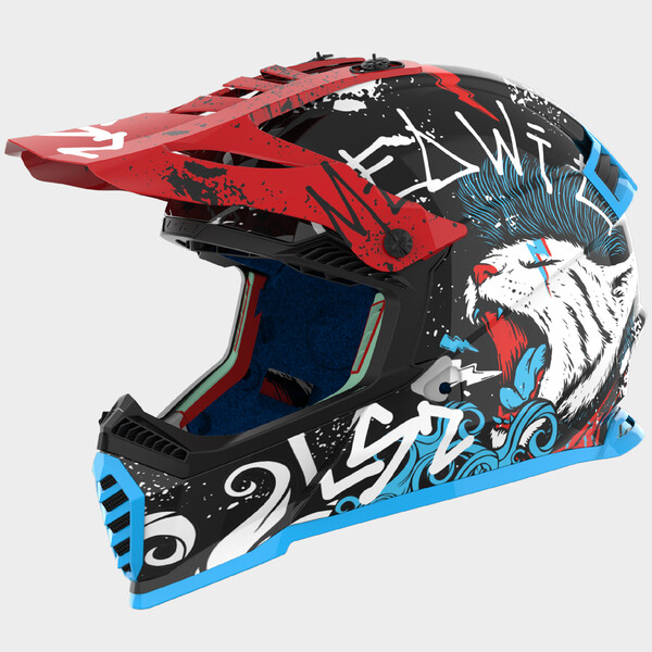 KASK LS2 MX437 FAST II MINI STARMAW BL.-06