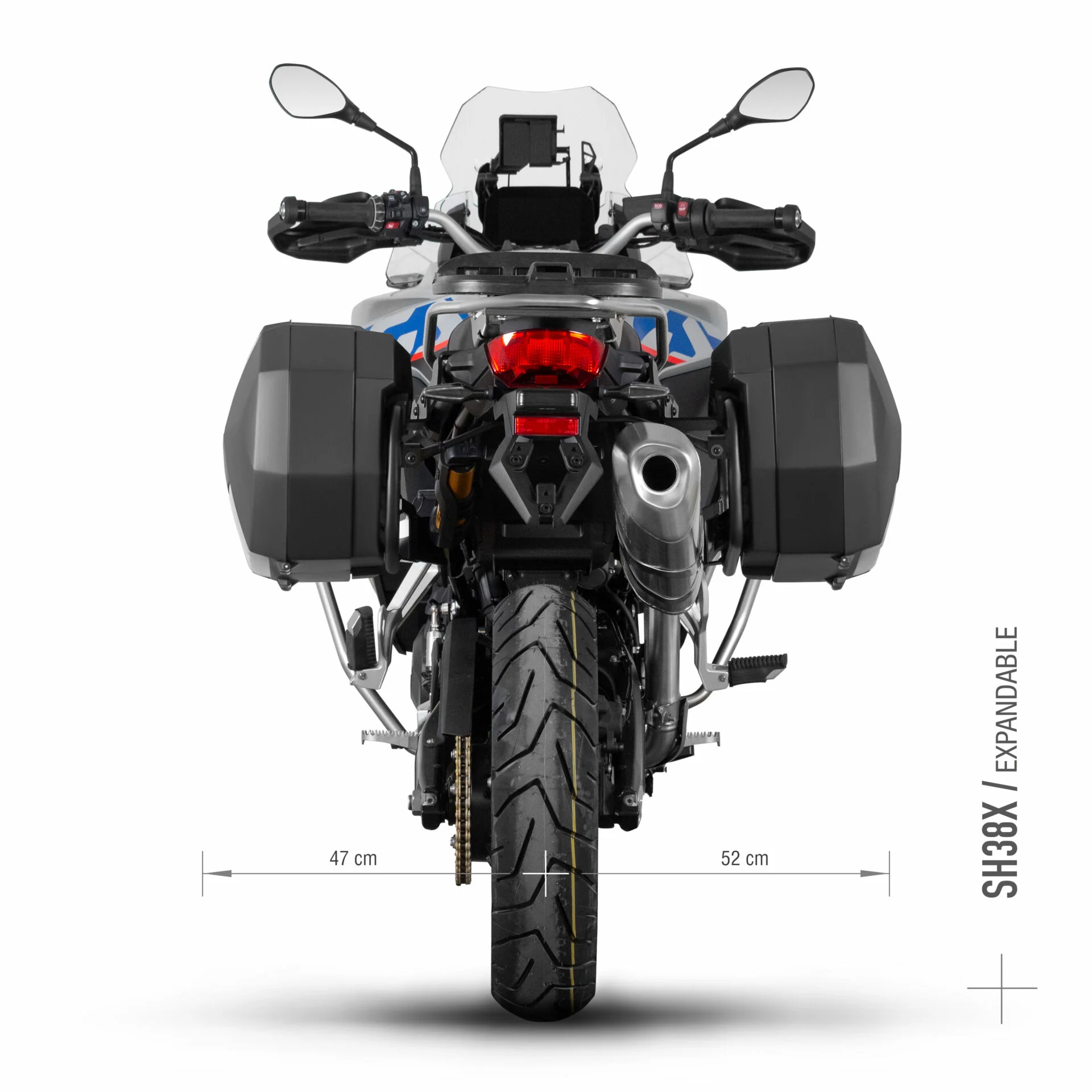 STELAŻ KUFRA BOCZNEGO 3P SHAD DO BMW F750GS F850GS