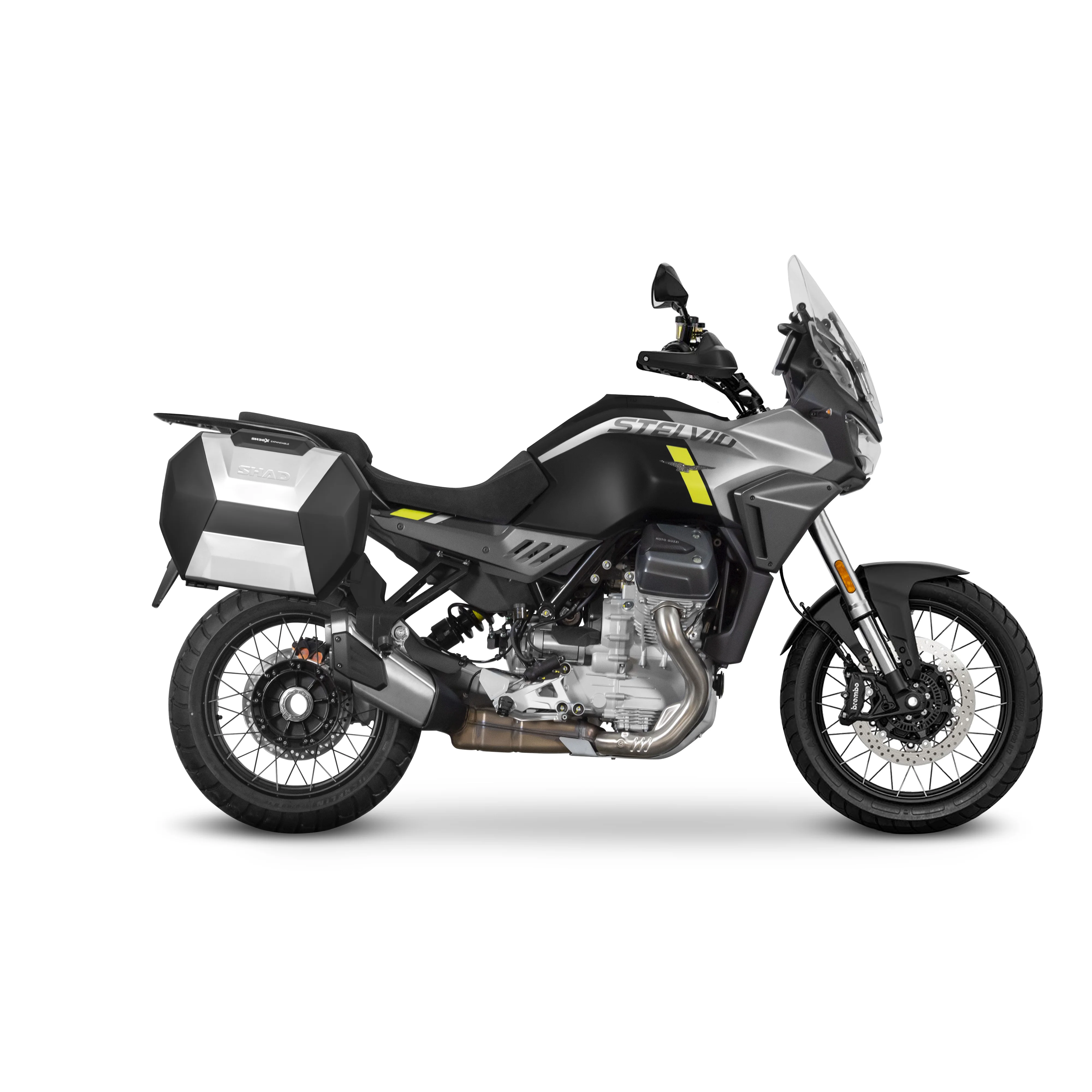 STELAŻ KUFRA BOCZNEGO 3P SHAD DO MOTO GUZZI STELVI