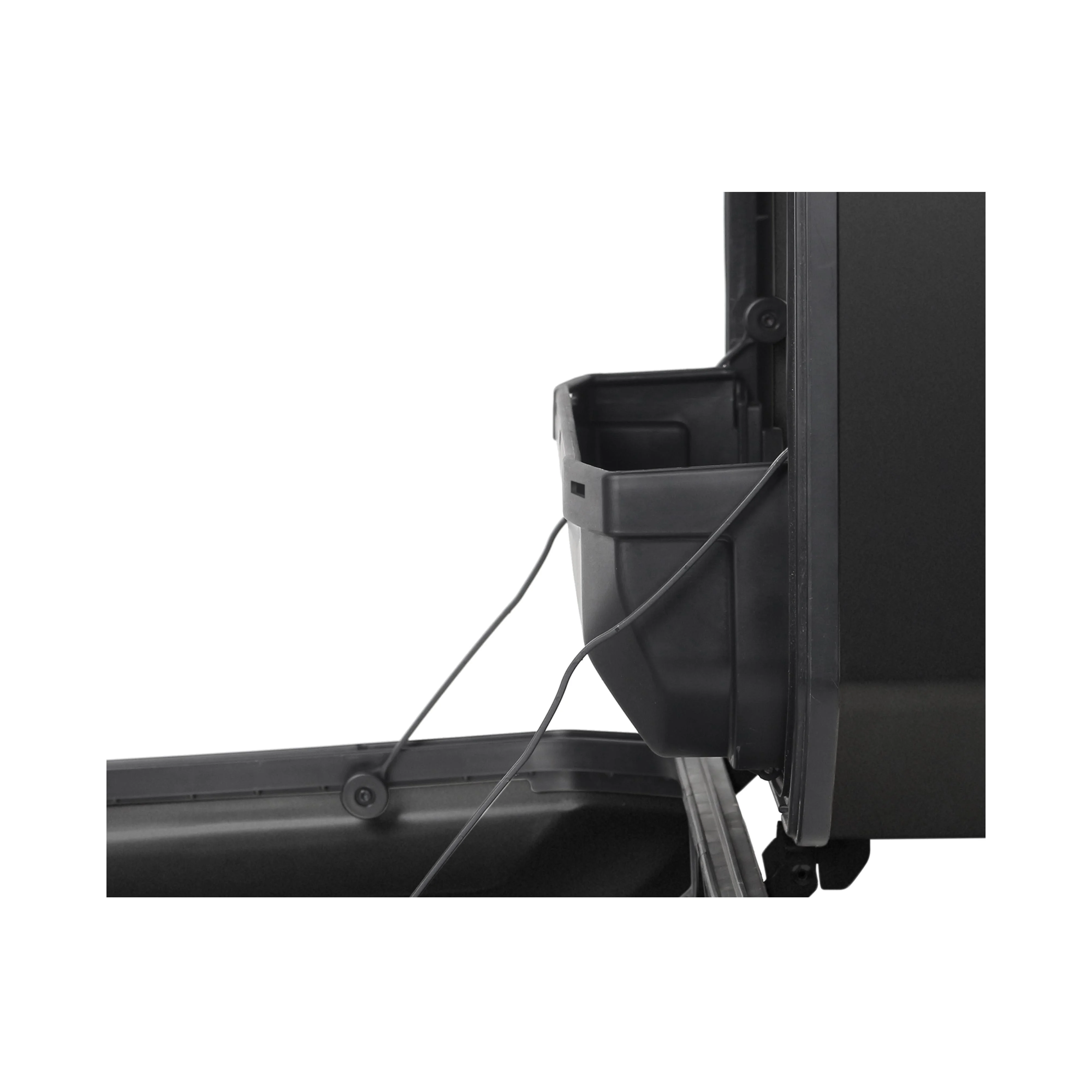 KUFER SHAD TERRA BLACK BOCZNY TR47 ALUMINIOWY LEWY