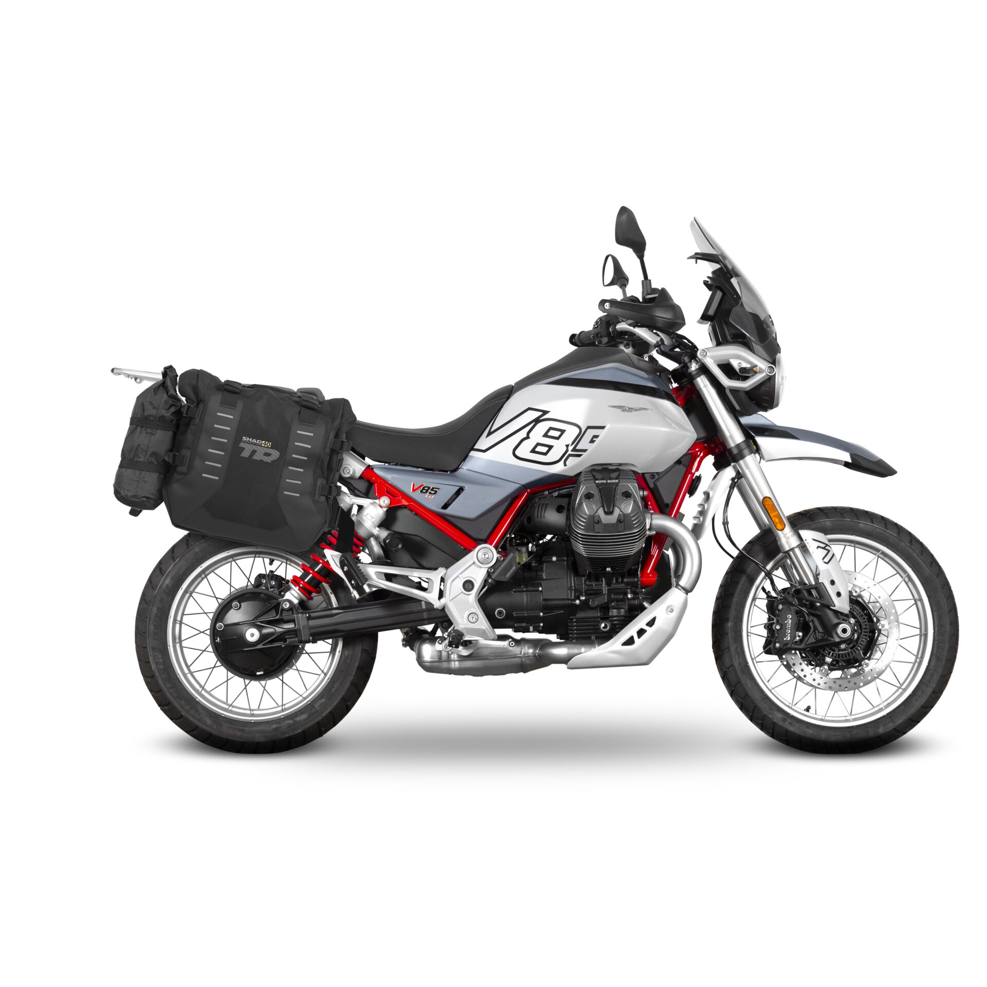 STELAŻ KUFRA BOCZNEGO 3P SHAD DO MOTO GUZZI V85 TT