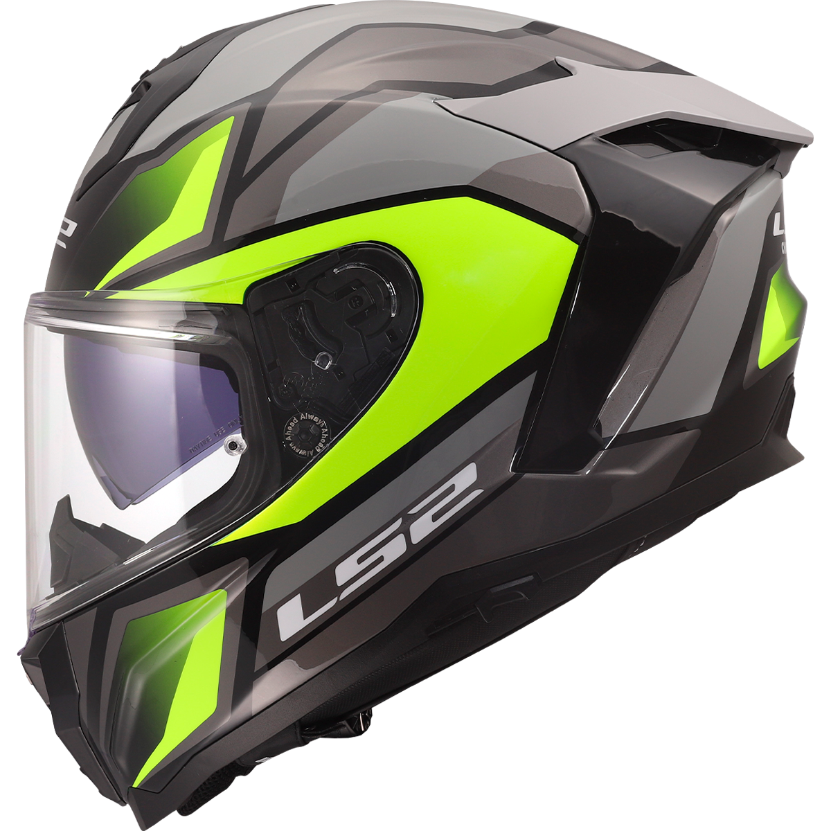 KASK LS2 FF817 CHALLENGER II VIPER GREY H-V Y. XXL