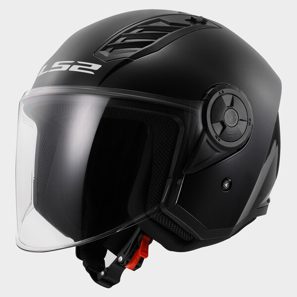 KASK LS2 OF616 AIRFLOW II SOLID BLACK-06