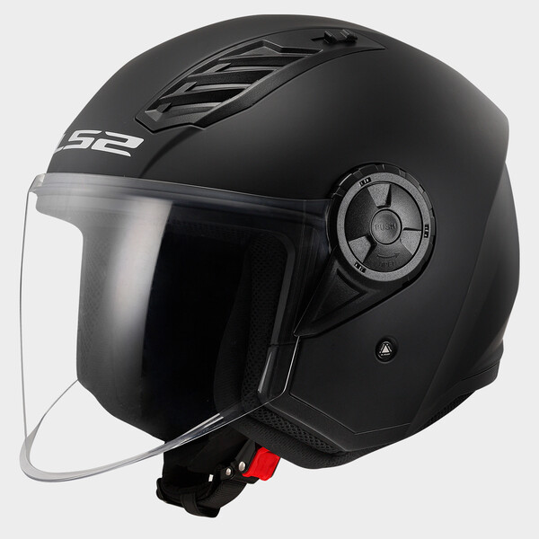 KASK LS2 OF616 AIRFLOW II SOLID MATT BLACK-06