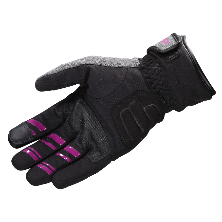RĘKAWICE LS2 URBS II LADY BLACK PURPLE L