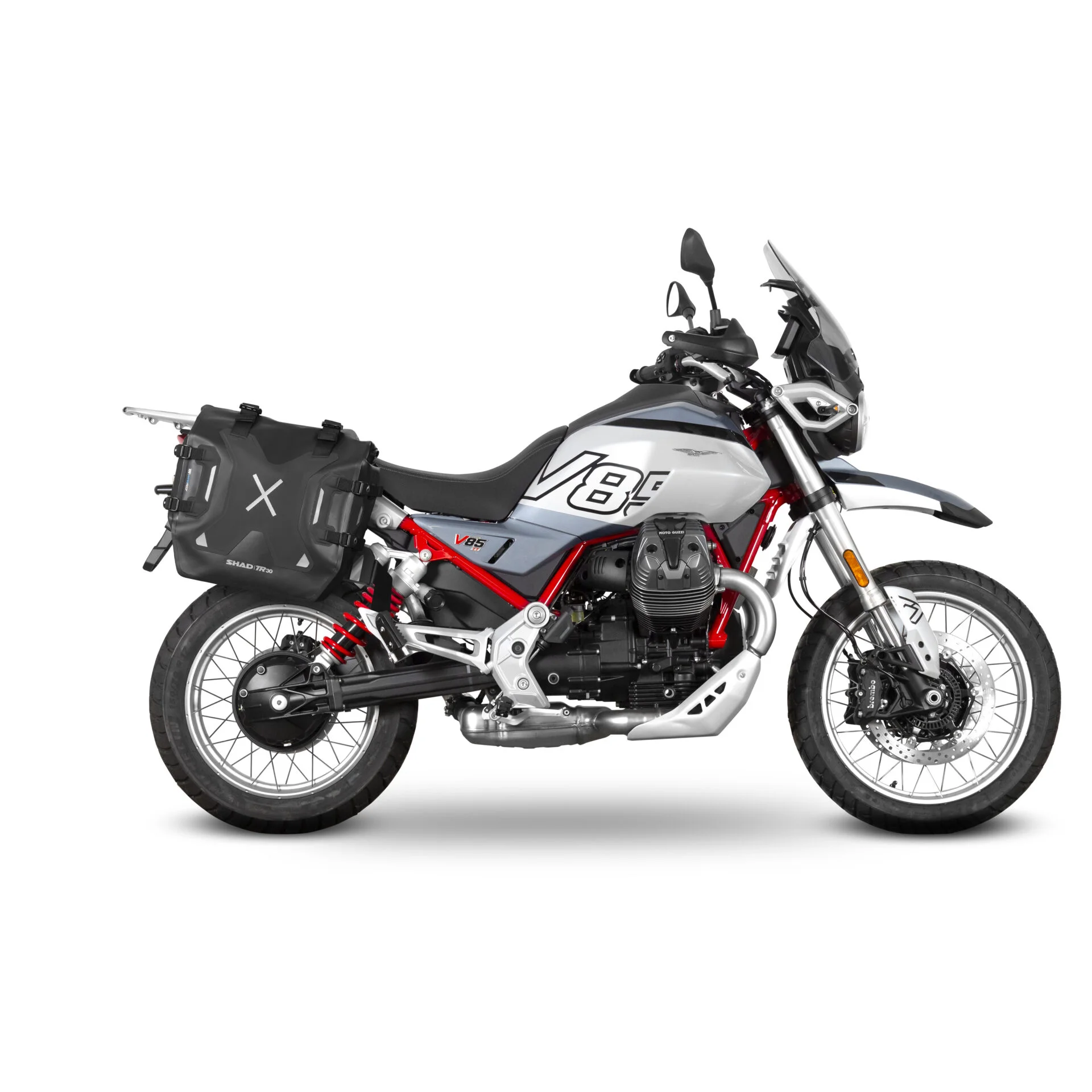 STELAŻ KUFRA BOCZNEGO 3P SHAD DO MOTO GUZZI V85 TT