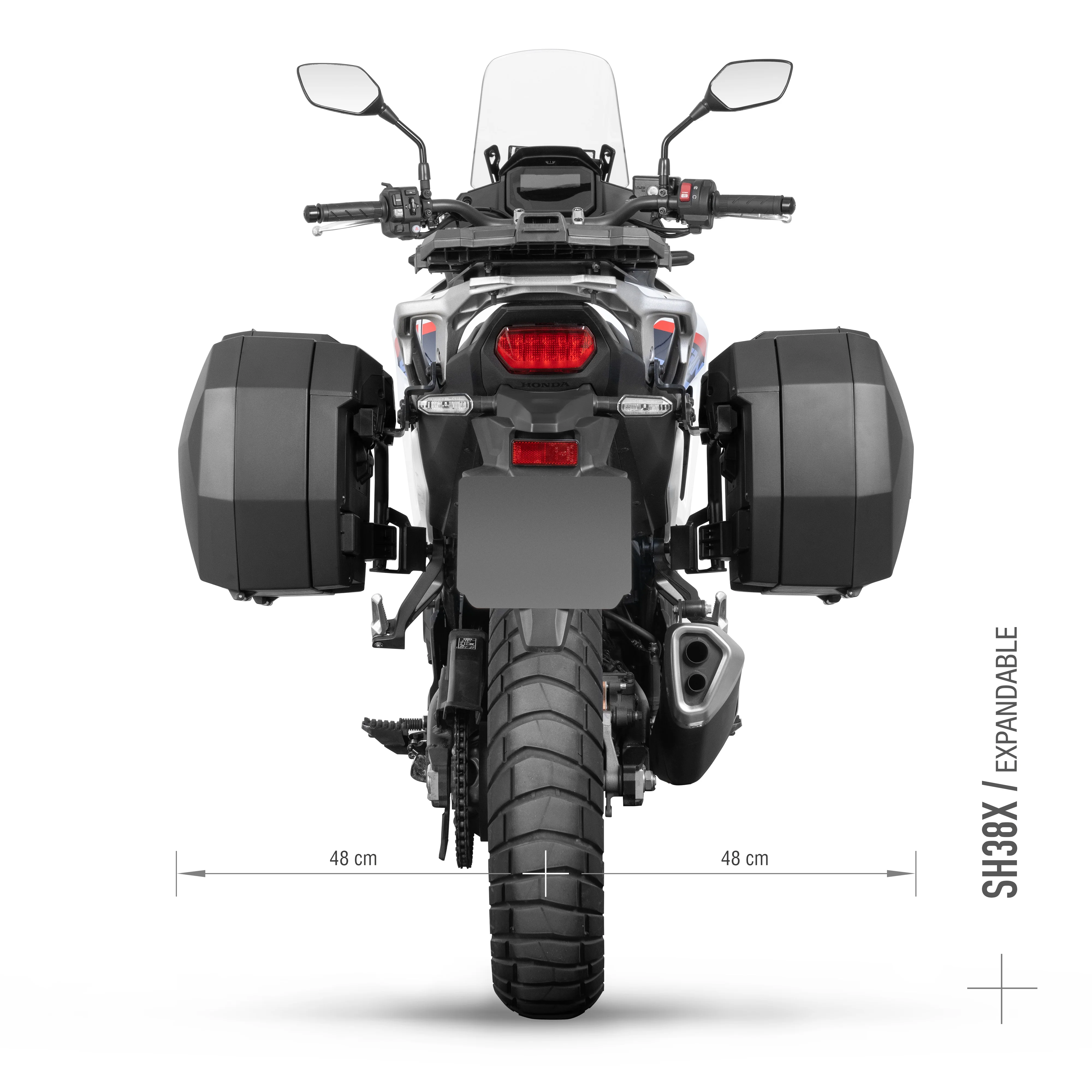 STELAŻ KUFRA BOCZNEGO 3P SHAD DO HONDA TRANSALP