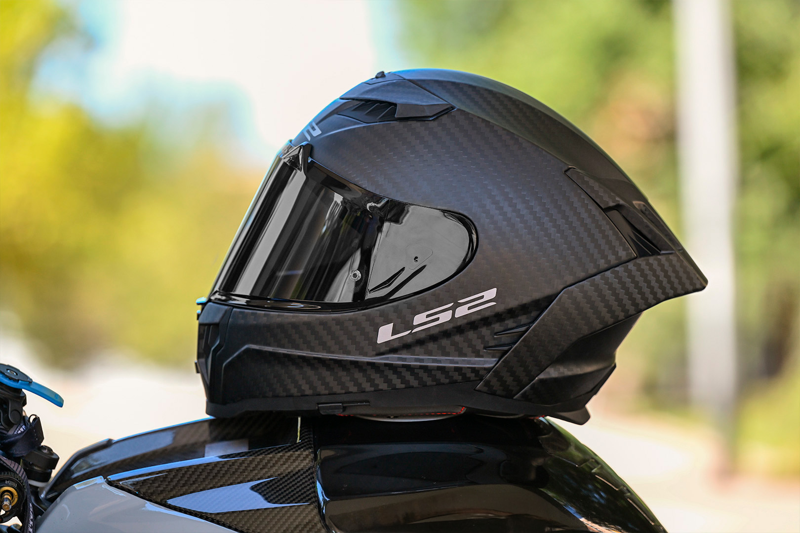 KASK LS2 FF807 DRAGON SUBIC BLUE PETROL