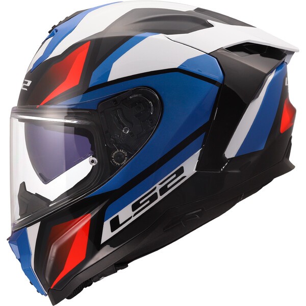 KASK LS2 FF817 CHALLENGER II VIPER WH. BL. RED S